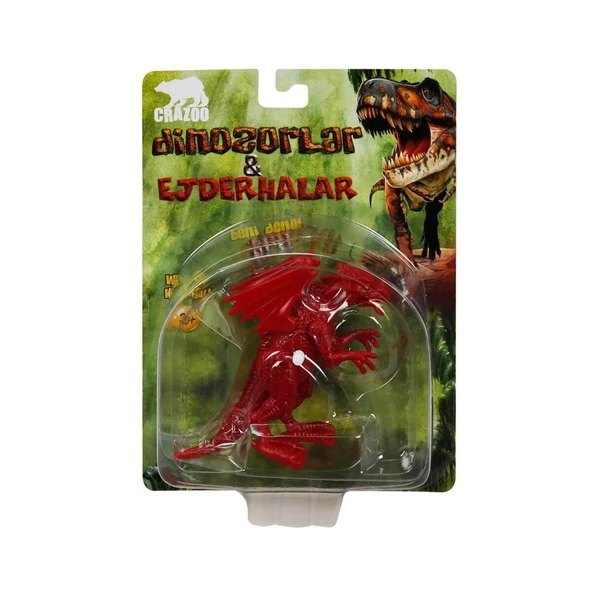YUMURCAK TOYZ Kurmalı Dinozorlar ve Ejderhalar Kız Erkek Çocuk Oyuncak Eğitici Oyuncaklar ürün görseli 1