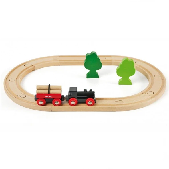 YUMURCAK TOYZ Brio Küçük Orman Tren Seti Kız Erkek Çocuk Oyuncak Eğitici Oyuncaklar ürün görseli 1