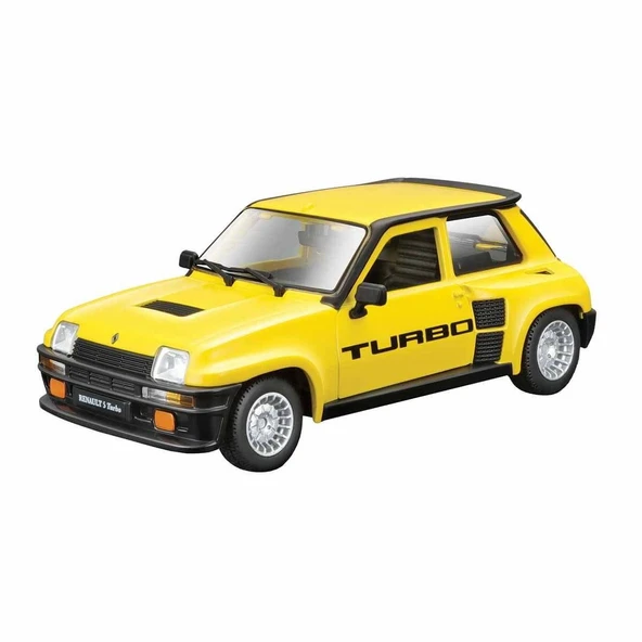 YUMURCAK TOYZ Bburago 1:24 Renault 5 Turbo Model Araba Kız Erkek Çocuk Oyuncak Eğitici Oyuncaklar ürün görseli 1