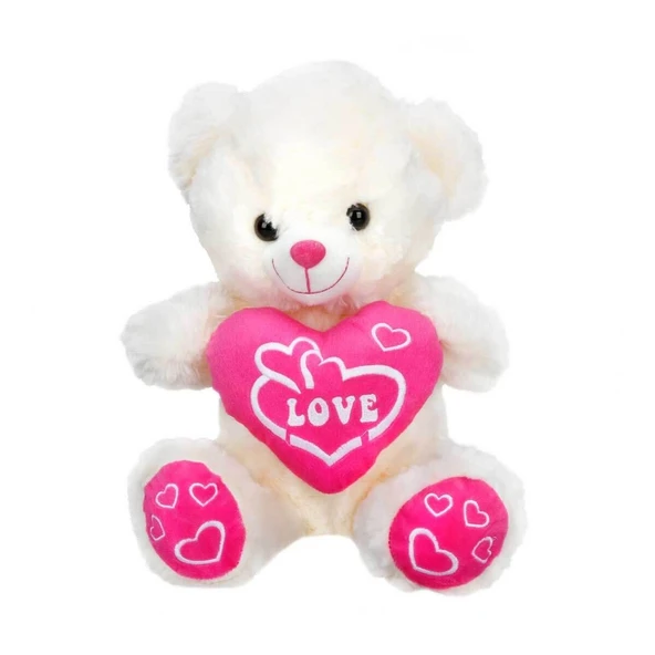 YUMURCAK TOYZ Kalpli Peluş Ayı 30cm. Kız Erkek Çocuk Oyuncak Eğitici Oyuncaklar ürün görseli 1