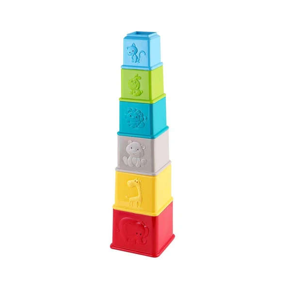 YUMURCAK TOYZ LC Eğitici Renkli Kaplar Zoo Kız Erkek Çocuk Oyuncak Eğitici Oyuncaklar ürün görseli 1