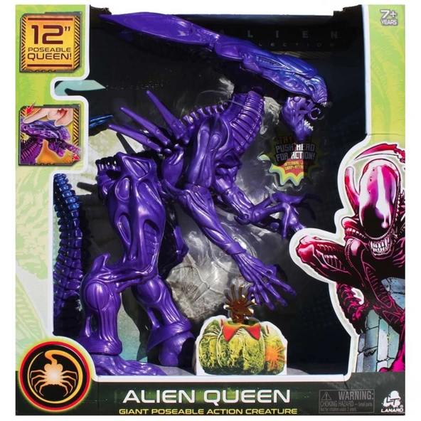 YUMURCAK TOYZ Alien Kraliçe Xenemorph Figür 30cm Kız Erkek Çocuk Oyuncak Eğitici Oyuncaklar ürün görseli 1