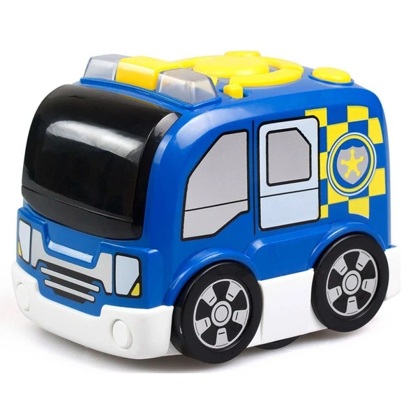 YUMURCAK TOYZ Silverlit Tooko Programlanabilen Polis Aracı Oyun Seti Kız Erkek Çocuk Oyuncak Eğitici Oyuncaklar ürün görseli 1