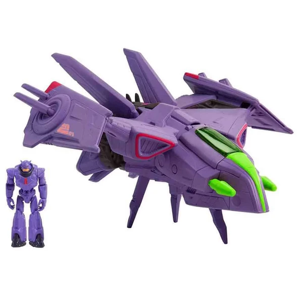 YUMURCAK TOYZ Lightyear Zurg Savaş Uçağı Figürü HHJ61 Kız Erkek Çocuk Oyuncak Eğitici Oyuncaklar ürün görseli 1
