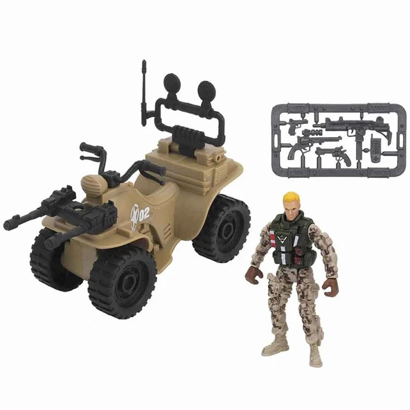 YUMURCAK TOYZ Soldier Force Askeri Oyun Seti 45300 Kız Erkek Çocuk Oyuncak Eğitici Oyuncaklar ürün görseli 1