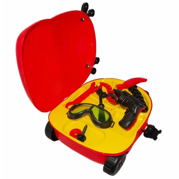 YUMURCAK TOYZ Valizli Tamir Setim 10 Parça Kız Erkek Çocuk Oyuncak Eğitici Oyuncaklar ürün görseli 1