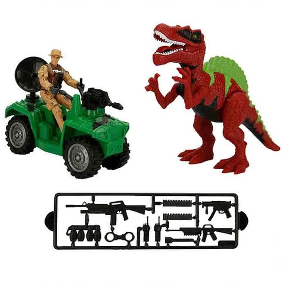 YUMURCAK TOYZ Dinosaurs Dinozor Yakalayıcı Oyun Seti 13 Parça Kız Erkek Çocuk Oyuncak Eğitici Oyuncaklar ürün görseli 1