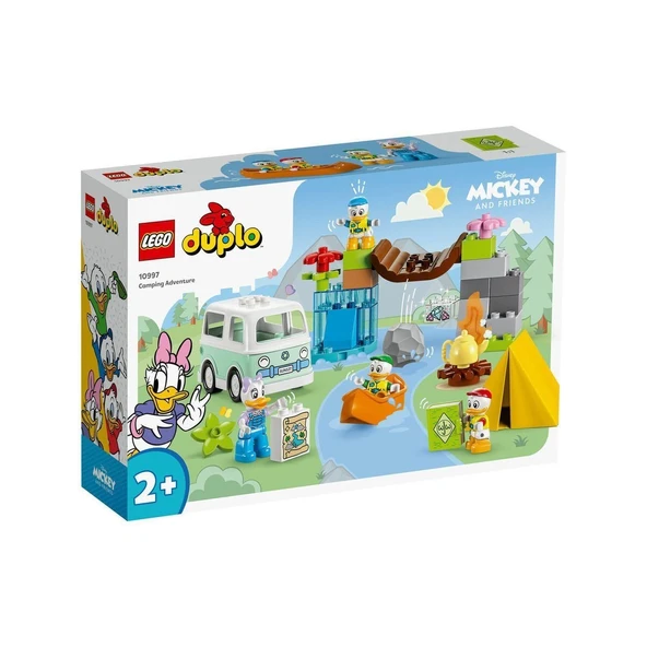 YUMURCAK TOYZ 10997 Lego Duplo - Kamp Macerası 37 parça +2 yaş Kız Erkek Çocuk Oyuncak Eğitici Oyuncaklar ürün görseli 1