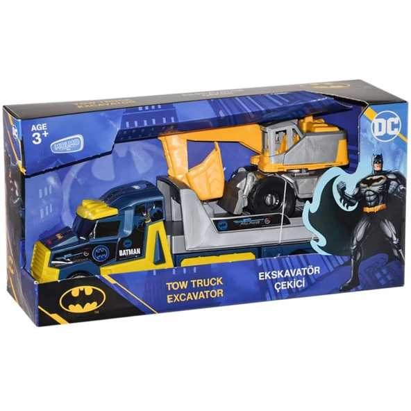 YUMURCAK TOYZ Batman İş Makinesi ve Çekici Araç ML502 Kız Erkek Çocuk Oyuncak Eğitici Oyuncaklar ürün görseli 1