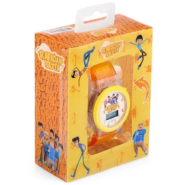 YUMURCAK TOYZ MiniFlak Lisanslı Rafadan Tayfa RF7210 Sarı Işıklı Çocuk Kol Saati - LSE-RF7210 Kız Erkek Çocuk Oyun ürün görseli 1