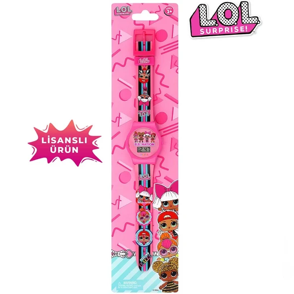 YUMURCAK TOYZ MiniFlak Lisanslı LOL Surprise LOL7153 Çocuk Kol Saati Kız Erkek Çocuk Oyuncak Eğitici Oyuncaklar ürün görseli 1