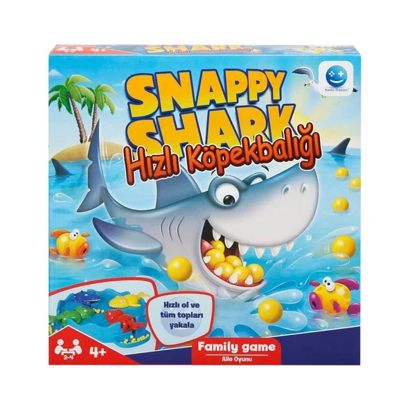 YUMURCAK TOYZ Sunman Snappy Shark Kız Erkek Çocuk Oyuncak Eğitici Oyuncaklar ürün görseli 1