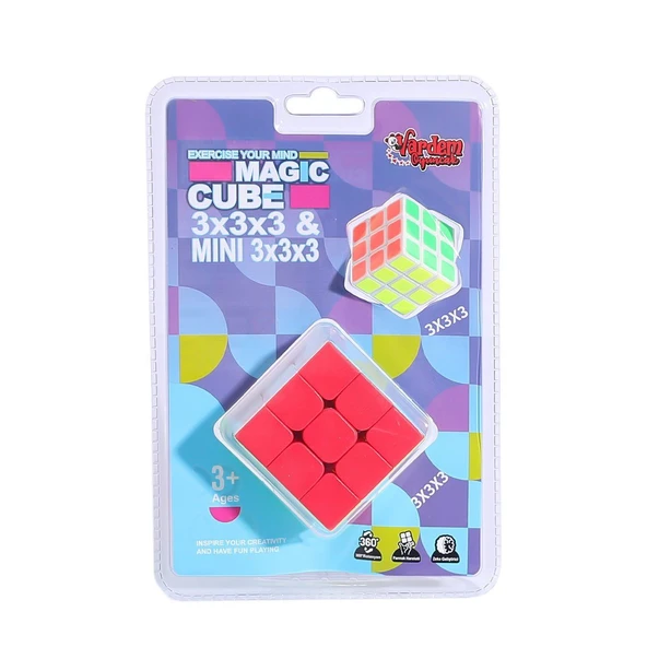 YUMURCAK TOYZ FX7341 Magic Cube Zeka Küpü 3x3x3 Kız Erkek Çocuk Oyuncak Eğitici Oyuncaklar ürün görseli 1