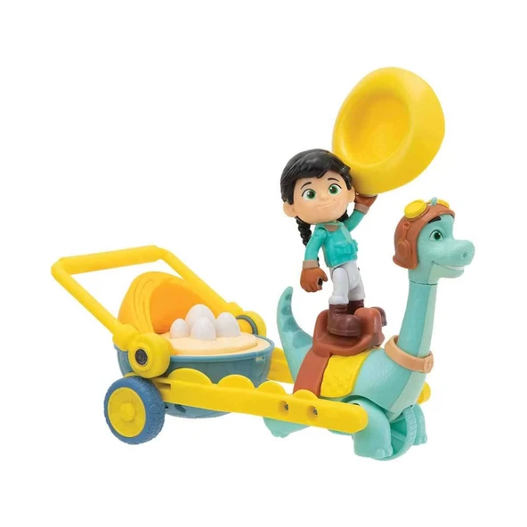 YUMURCAK TOYZ Dino Ranch Delüks Araç DNA03401 Kız Erkek Çocuk Oyuncak Eğitici Oyuncaklar ürün görseli 1