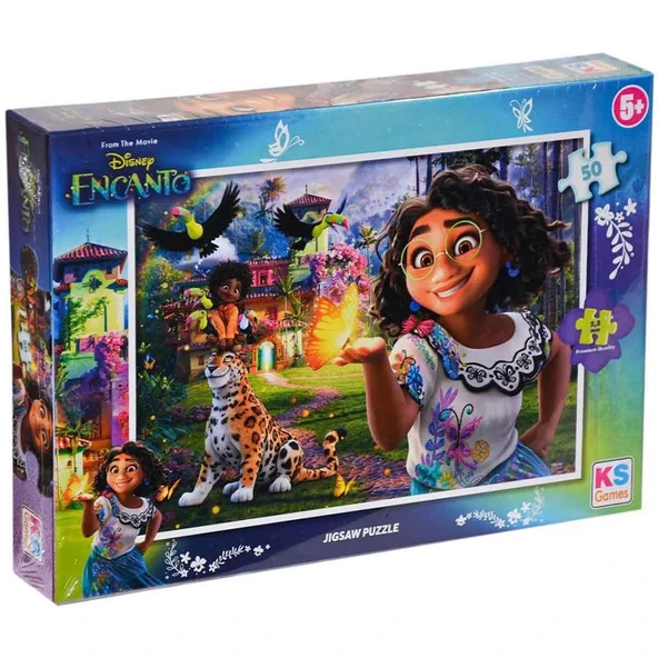 YUMURCAK TOYZ KS Encanto 50 Parça Puzzle Kız Erkek Çocuk Oyuncak Eğitici Oyuncaklar ürün görseli 1