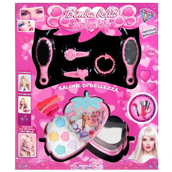 YUMURCAK TOYZ Bimba Bella Çilek Kutulu Makyaj Seti Kız Erkek Çocuk Oyuncak Eğitici Oyuncaklar ürün görseli 1