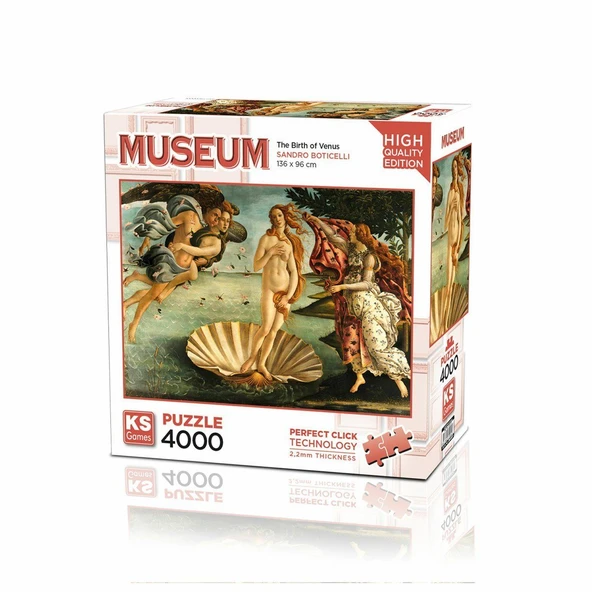 YUMURCAK TOYZ 23507 The birth of Venus 4000 Parça Puzzle Kız Erkek Çocuk Oyuncak Eğitici Oyuncaklar ürün görseli 1