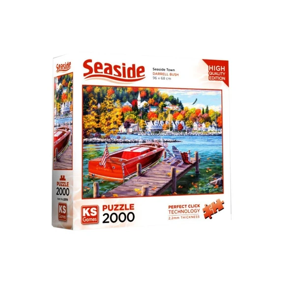 YUMURCAK TOYZ 22519 Fish Creek 2000 Parça Puzzle Kız Erkek Çocuk Oyuncak Eğitici Oyuncaklar ürün görseli 1