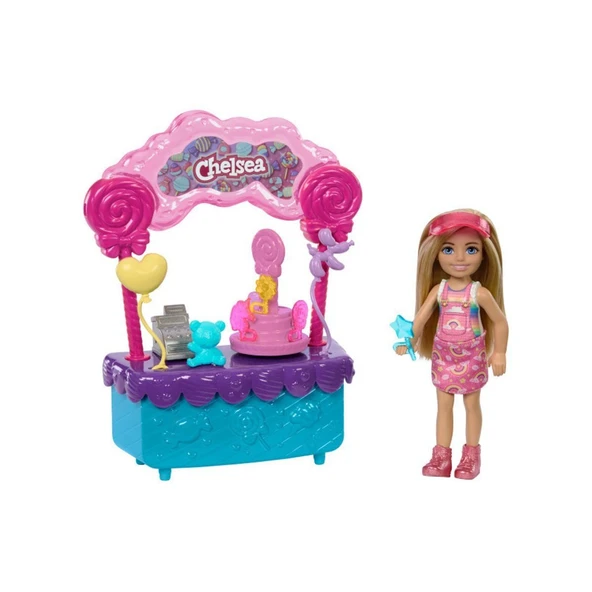 YUMURCAK TOYZ HRM07 Chelsea'nin Şeker Dükkanı Oyun Seti - Barbie & Stacie To The Rescue Kız Erkek Çocuk Oyuncak Eğ ürün görseli 1