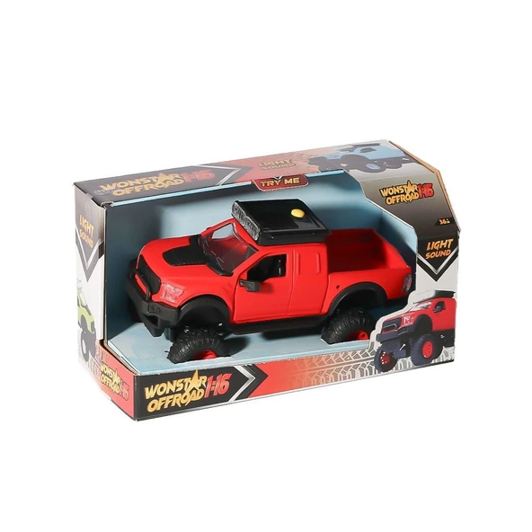 YUMURCAK TOYZ 4016 Sesli ve Işıklı Wonstar Offroad Araba 1:16 -Zuzutoys Kız Erkek Çocuk Oyuncak Eğitici Oyuncaklar ürün görseli 1