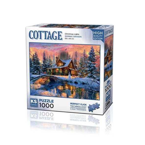 YUMURCAK TOYZ 20720 Christmas Lights 1000 Parça Puzzle -KS Puzzle Kız Erkek Çocuk Oyuncak Eğitici Oyuncaklar ürün görseli 1