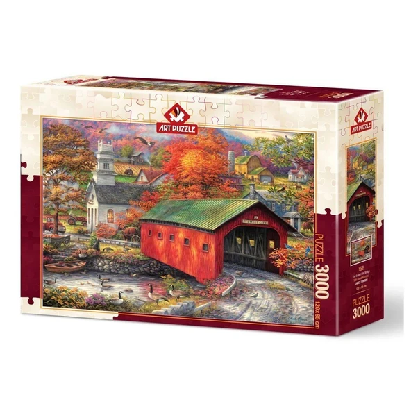 YUMURCAK TOYZ 5528 Tatlı Hayat Köprüsü 3000 Parça Puzzle Kız Erkek Çocuk Oyuncak Eğitici Oyuncaklar ürün görseli 1