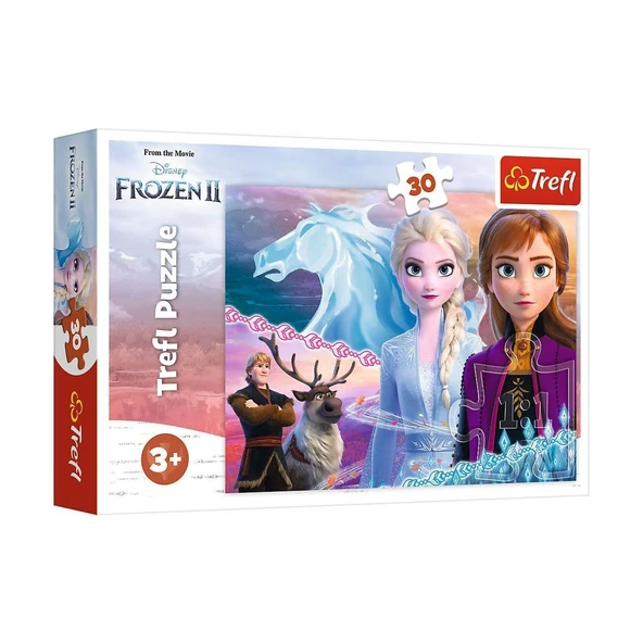 YUMURCAK TOYZ PUZZLE-18253 Frozen 2 30 Parça Puzzle Kız Erkek Çocuk Oyuncak Eğitici Oyuncaklar ürün görseli 1