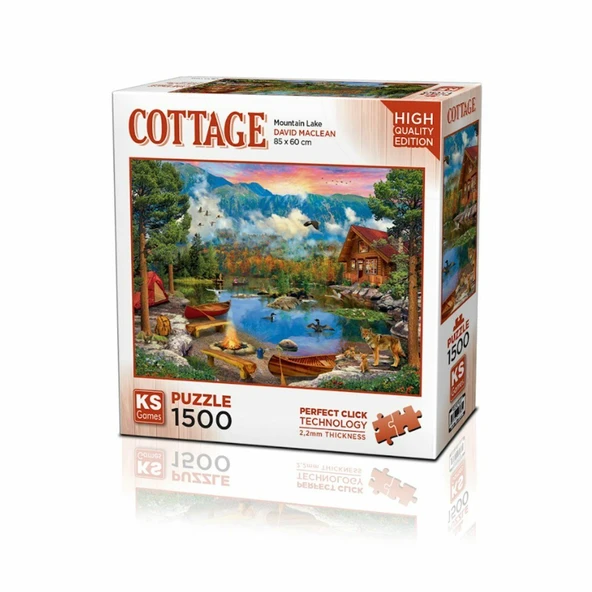 YUMURCAK TOYZ 22036 Mountain Lake 1500 Parça Puzzle -KS Kız Erkek Çocuk Oyuncak Eğitici Oyuncaklar ürün görseli 1