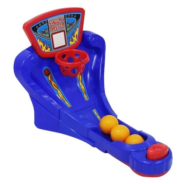 YUMURCAK TOYZ Çılgın Atış Mini Basket Oyunu - 223-G77 Kız Erkek Çocuk Oyuncak Eğitici Oyuncaklar ürün görseli 1