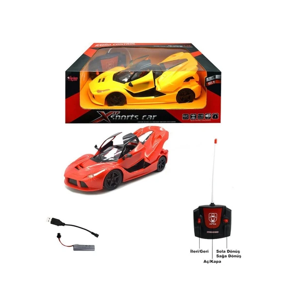 YUMURCAK TOYZ XFG-789-508B-509B UK FF ŞARJLI 1 16 KAPI VE BAGAJ Kız Erkek Çocuk Oyuncak Eğitici Oyuncaklar ürün görseli 1