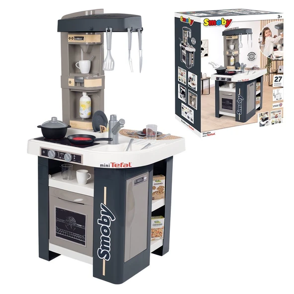 YUMURCAK TOYZ 7600311056 Tefal Studio Mutfak Kız Erkek Çocuk Oyuncak Eğitici Oyuncaklar ürün görseli 1