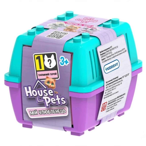 YUMURCAK TOYZ House Pets Evcil Hayvan Sürpriz Paket Kız Erkek Çocuk Oyuncak Eğitici Oyuncaklar ürün görseli 1