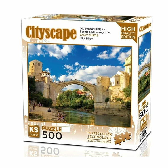 YUMURCAK TOYZ 20061 Old Mostar Bridge Bosna Hersek 500 Parça Puzzle Kız Erkek Çocuk Oyuncak Eğitici Oyuncaklar ürün görseli 1