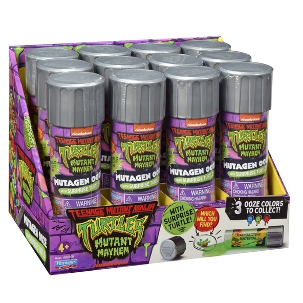 YUMURCAK TOYZ TU807000 TMNT Ninja Kaplumbağalar Mutasyon Çamuru - 83700 -1adet fiyatıdır Kız Erkek Çocuk Oyuncak E ürün görseli 1