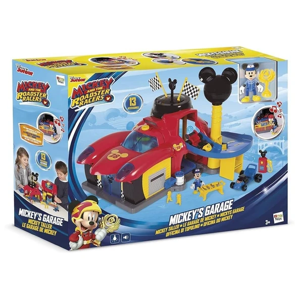YUMURCAK TOYZ Mickey Roadster Racers Garaj Set Kız Erkek Çocuk Oyuncak Eğitici Oyuncaklar ürün görseli 1