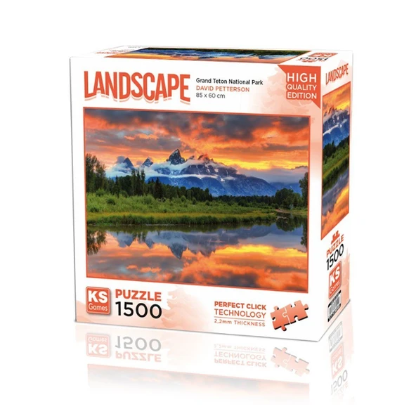 YUMURCAK TOYZ 22037 Grand Teton National Park 1500 Parça -KSPuzzle Kız Erkek Çocuk Oyuncak Eğitici Oyuncaklar ürün görseli 1