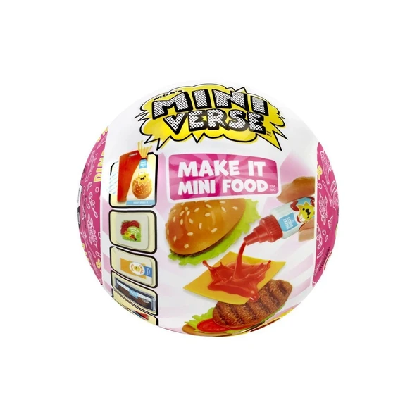 YUMURCAK TOYZ 505419 Miniverse Mini Food Diner Serisi Kız Erkek Çocuk Oyuncak Eğitici Oyuncaklar ürün görseli 1