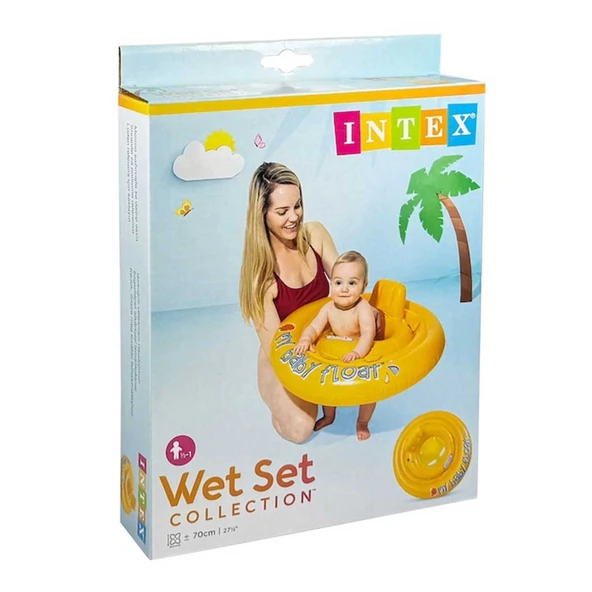 YUMURCAK TOYZ Intex Oturaklı Bebe Flotoru 70cm 56585 Kız Erkek Çocuk Oyuncak Eğitici Oyuncaklar ürün görseli 1