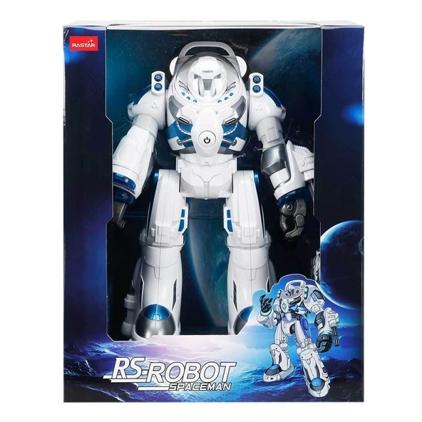 YUMURCAK TOYZ 76900 Robot Spaceman Uzaktan Kumandalı Sesli ve Işıklı Kız Erkek Çocuk Oyuncak Eğitici Oyuncaklar ürün görseli 1