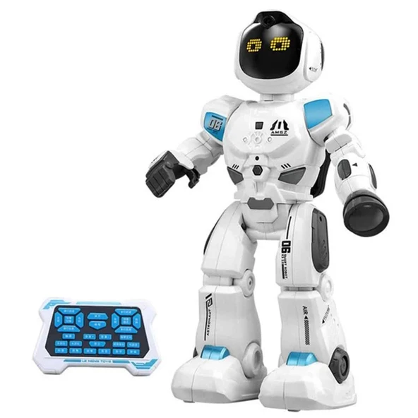 YUMURCAK TOYZ K30 Uzaktan Kumandalı Akıllı Robot Kız Erkek Çocuk Oyuncak Eğitici Oyuncaklar ürün görseli 1