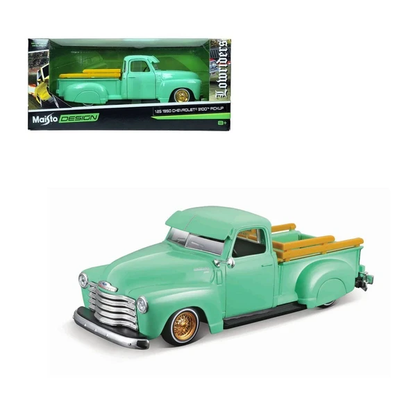 YUMURCAK TOYZ MAY 32545 1950 Chevrolet 3100 Pick Up 1:25 -Necotoys Kız Erkek Çocuk Oyuncak Eğitici Oyuncaklar ürün görseli 1