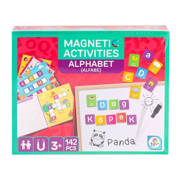 YUMURCAK TOYZ LC7981 Manyetik Alfabe Aktivite Kız Erkek Çocuk Oyuncak Eğitici Oyuncaklar ürün görseli 1