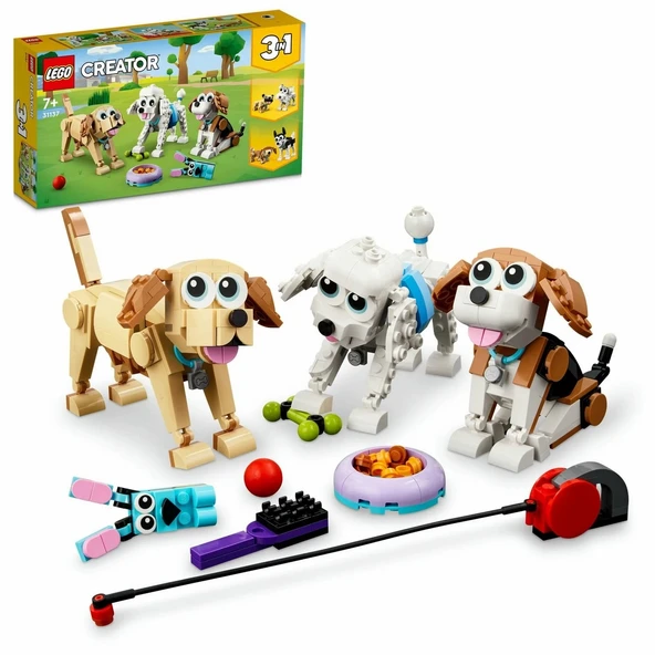 YUMURCAK TOYZ LEGO Creator Sevimli Köpekler 31137 Kız Erkek Çocuk Oyuncak Eğitici Oyuncaklar ürün görseli 1