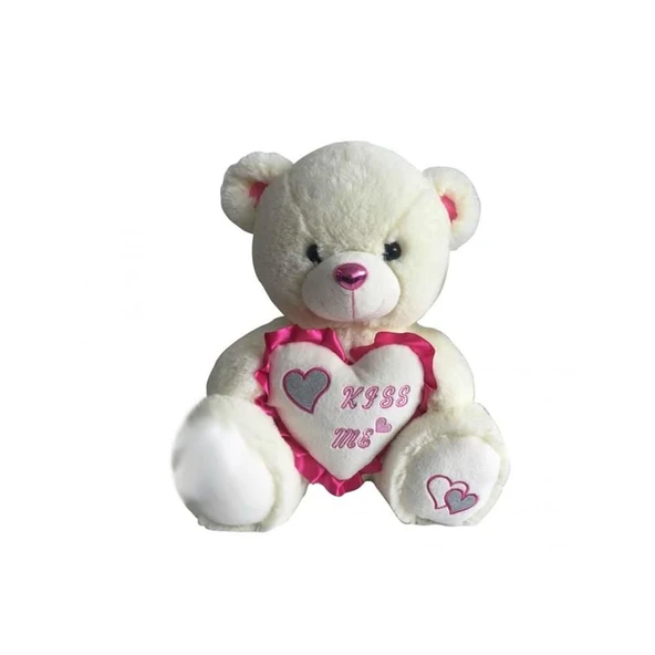 YUMURCAK TOYZ 62953 35cm Kalpli Peluş Ayı Kız Erkek Çocuk Oyuncak Eğitici Oyuncaklar ürün görseli 1