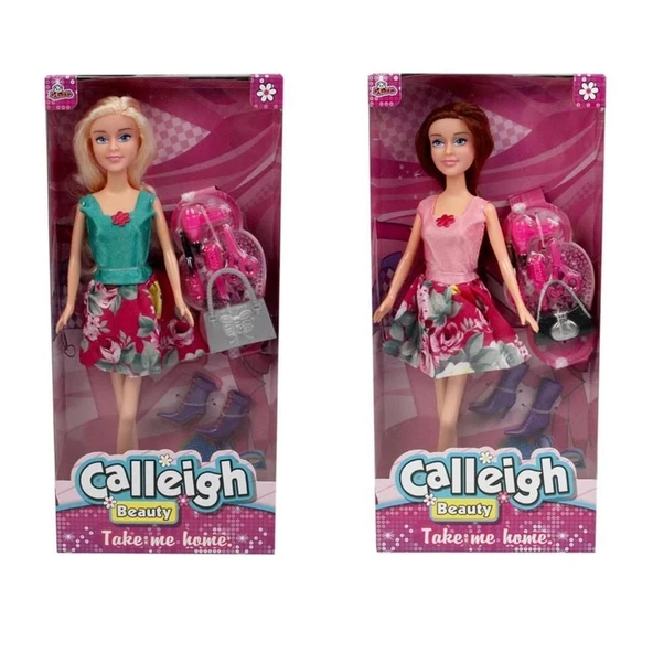 YUMURCAK TOYZ Kutulu 11,5inch. Calleigh Aksesuarlı Manken Bebek Kız Erkek Çocuk Oyuncak Eğitici Oyuncaklar ürün görseli 1