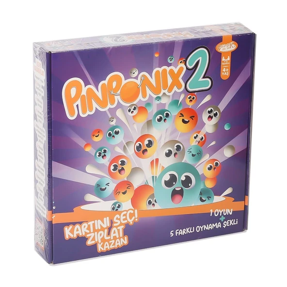 YUMURCAK TOYZ ZK08 Pinponi-X 2 -Kolat Kız Erkek Çocuk Oyuncak Eğitici Oyuncaklar ürün görseli 1