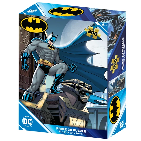 YUMURCAK TOYZ Prime 3D - Batman 300 Parça Puzzle 33000 Kız Erkek Çocuk Oyuncak Eğitici Oyuncaklar ürün görseli 1