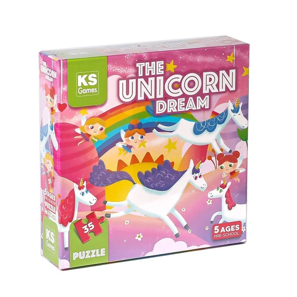 YUMURCAK TOYZ PRS 32710 The Unicorn Dream Pre School Puzzle Kız Erkek Çocuk Oyuncak Eğitici Oyuncaklar ürün görseli 1