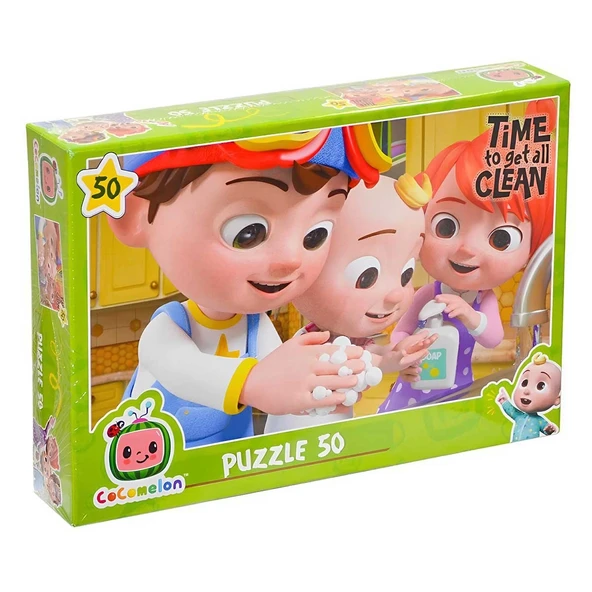 YUMURCAK TOYZ Cocomelon 50 Parça Çocuk Puzzle Kız Erkek Çocuk Oyuncak Eğitici Oyuncaklar ürün görseli 1