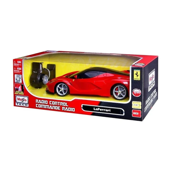 YUMURCAK TOYZ MAY 82417 Kumandalı Ferrari Laferrari 1:14 -Necotoys Kız Erkek Çocuk Oyuncak Eğitici Oyuncaklar ürün görseli 1